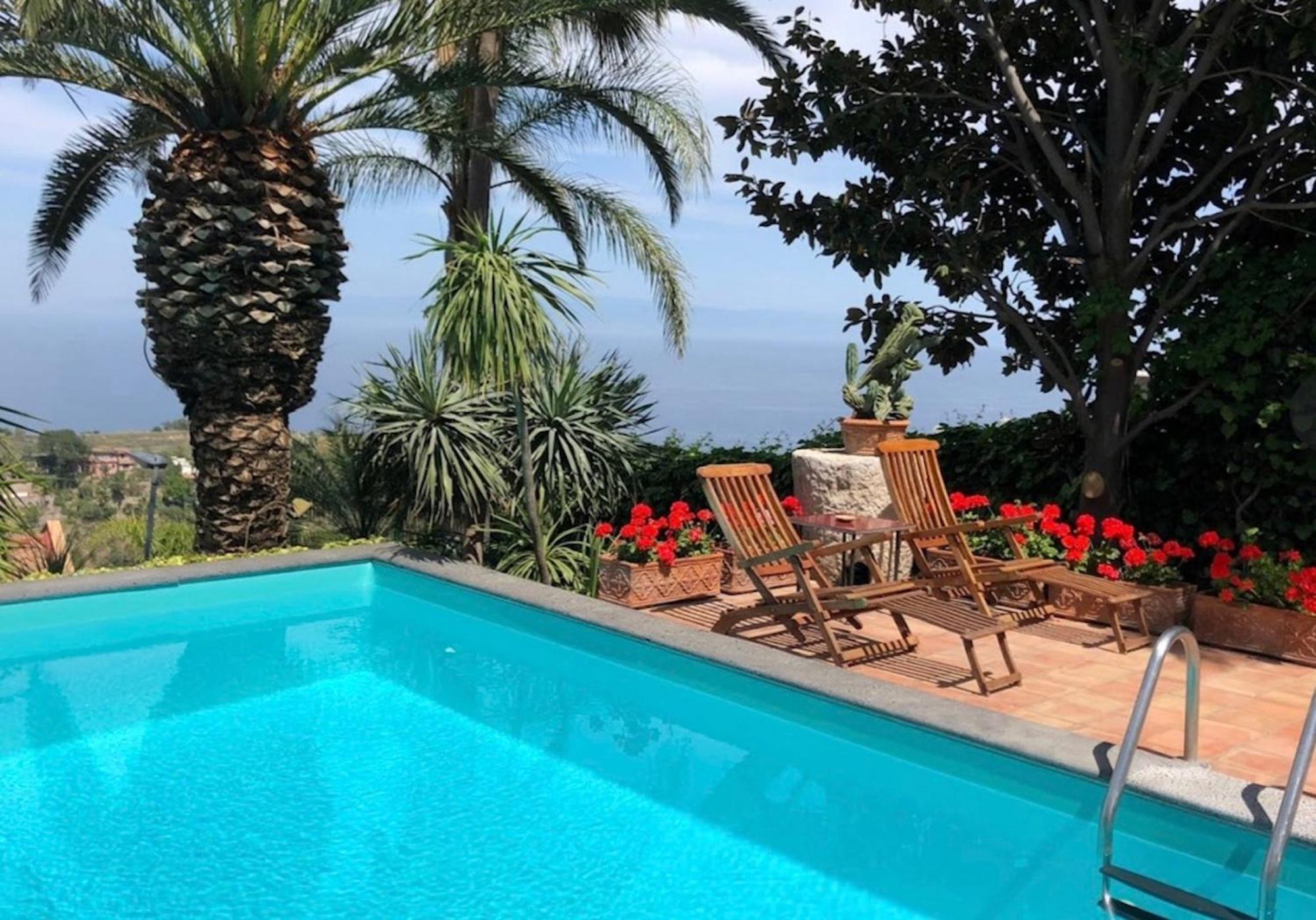 Villa Lou Taormina Private Villa With Panoramic Sea View Pool 外观 照片