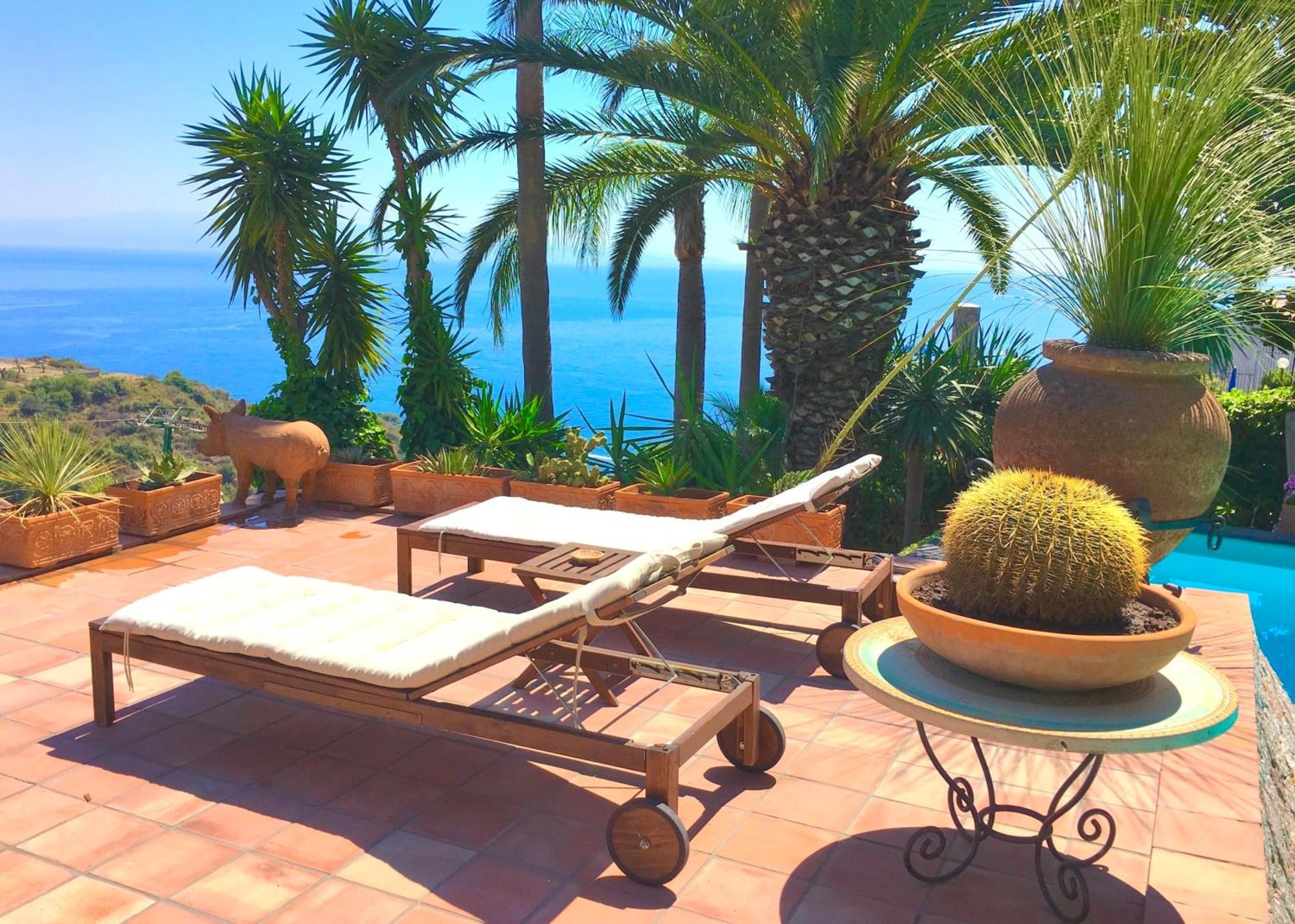 Villa Lou Taormina Private Villa With Panoramic Sea View Pool 外观 照片