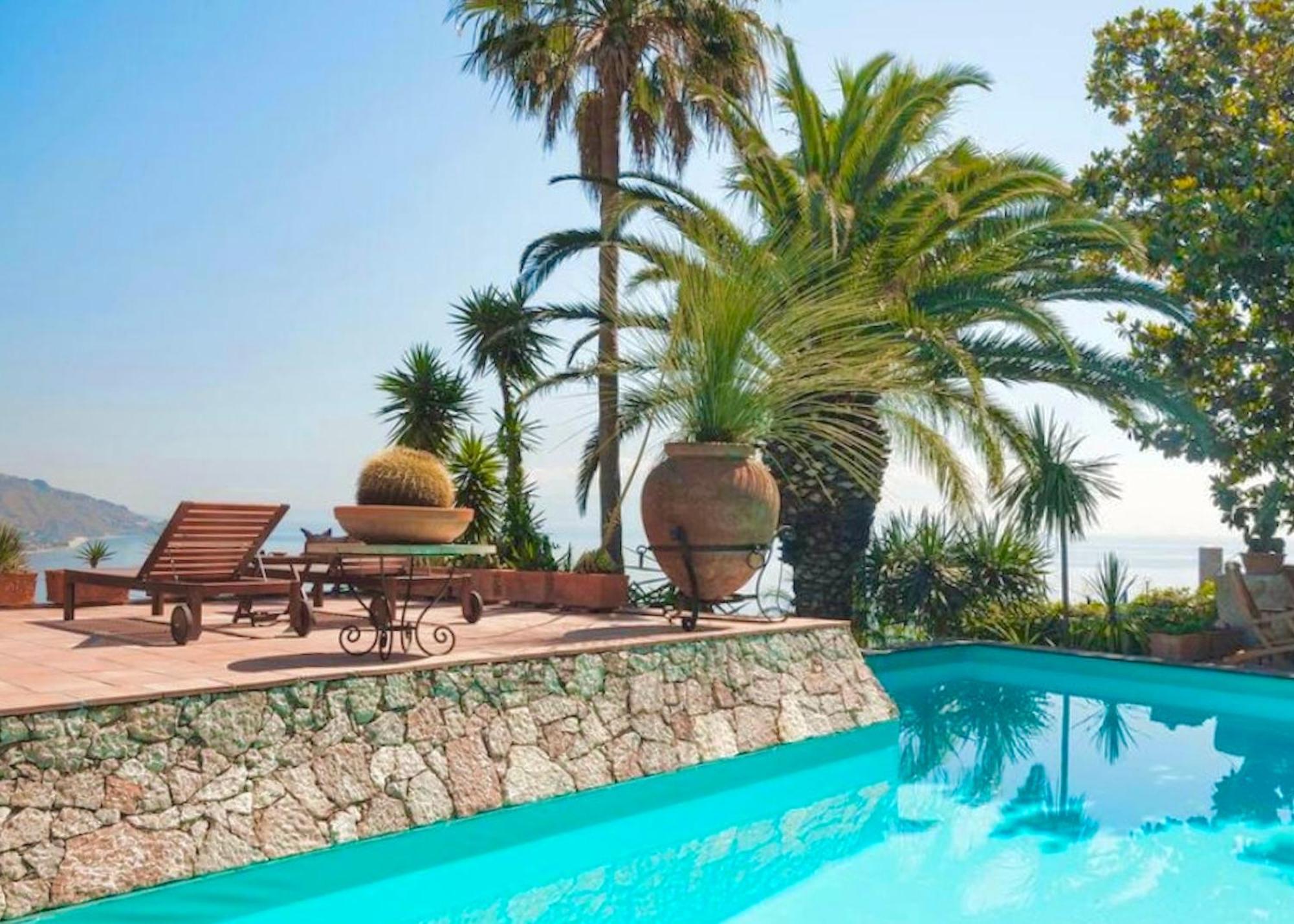 Villa Lou Taormina Private Villa With Panoramic Sea View Pool 外观 照片