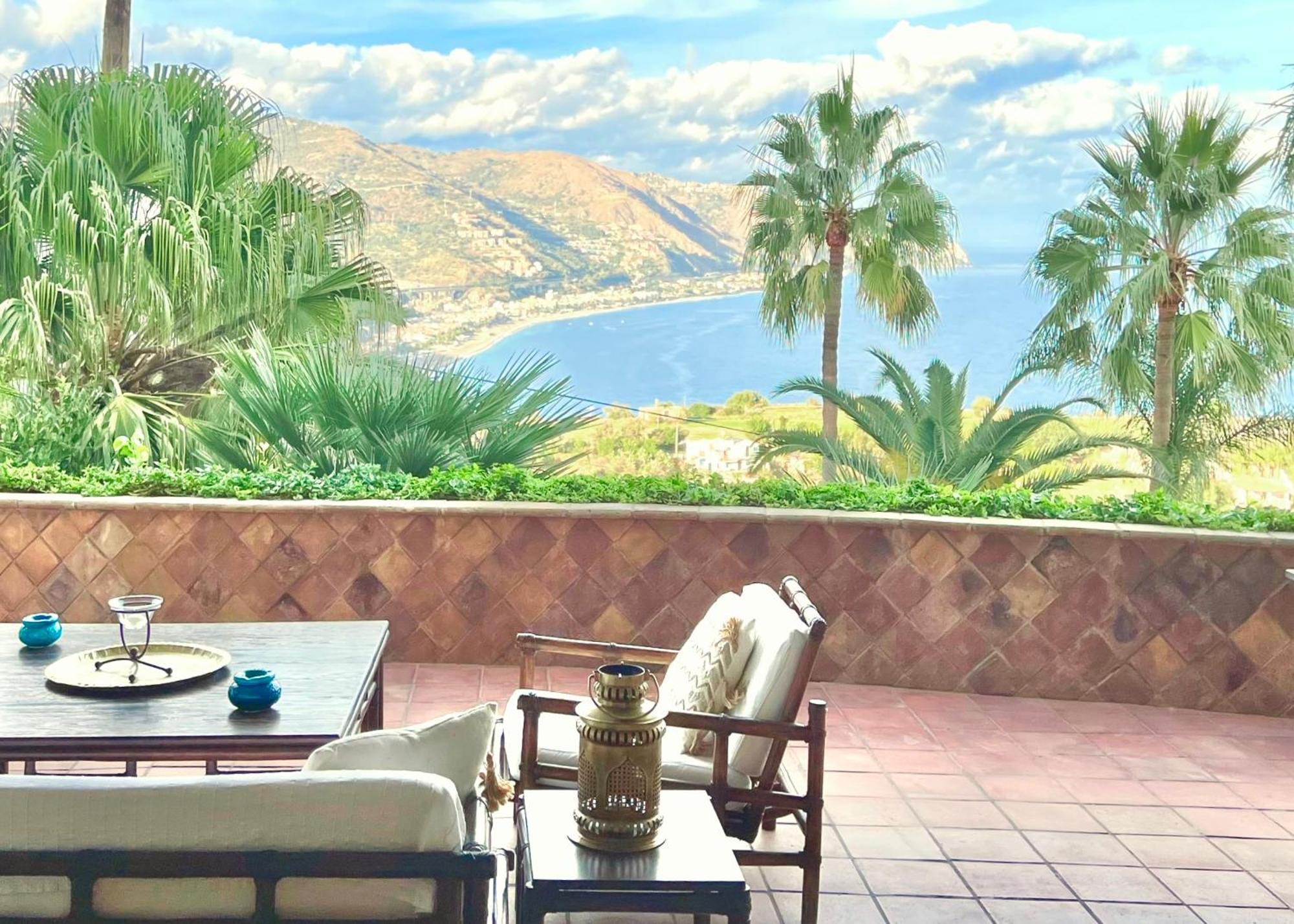 Villa Lou Taormina Private Villa With Panoramic Sea View Pool 外观 照片