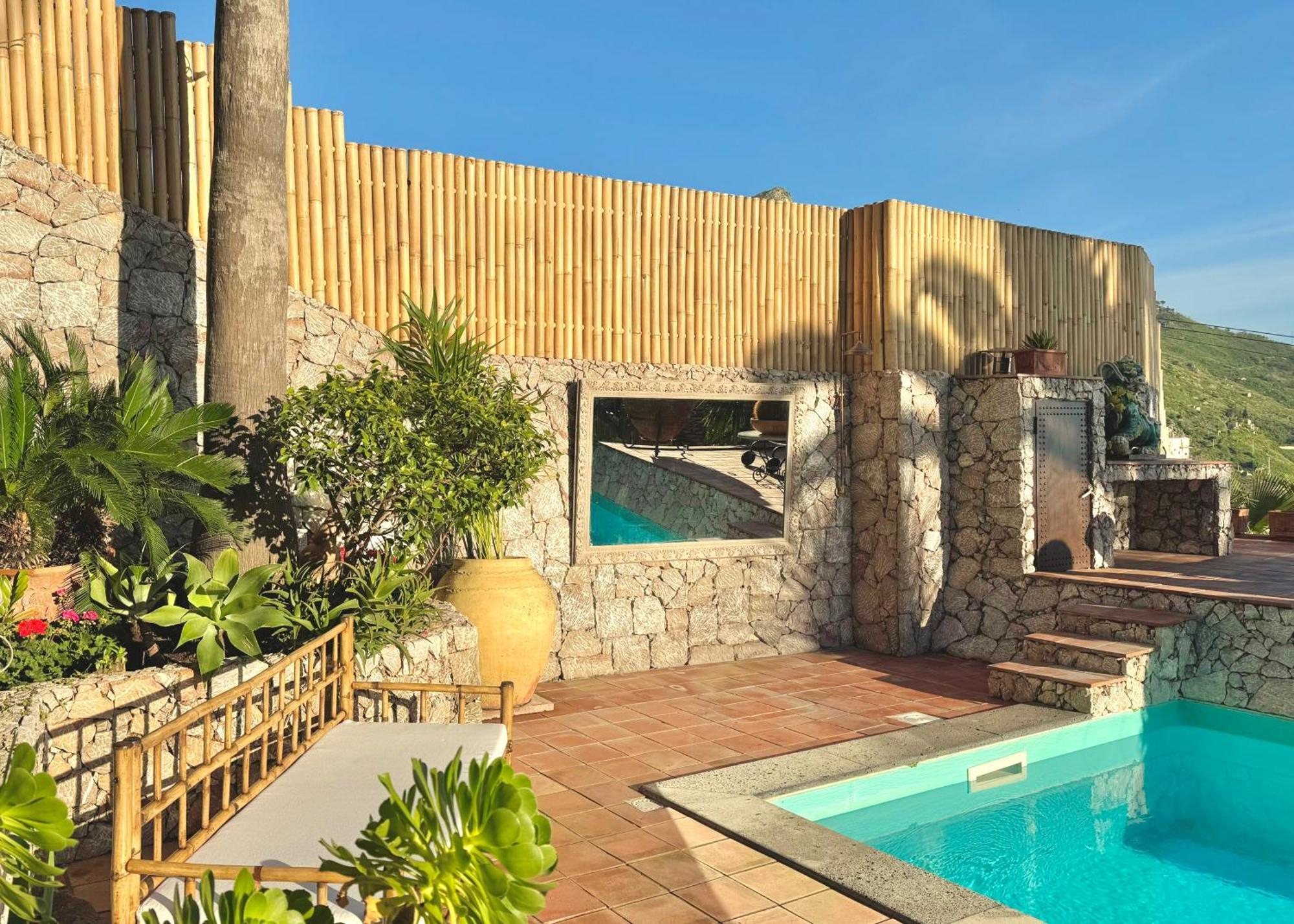 Villa Lou Taormina Private Villa With Panoramic Sea View Pool 外观 照片